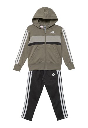 SET - Tuta - silver pebble grey six metal grey white