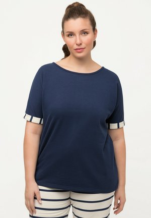 Ulla Popken T-Shirt print - dark blue