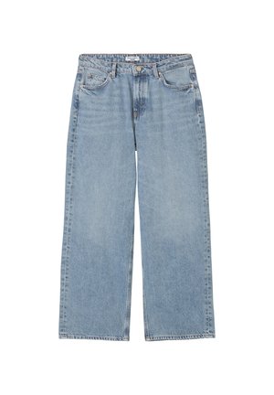 Široké džíny - light-blue denim