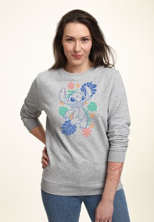 LILO STITCH RETRO TROPICAL TONAL  - Sweatshirt - heather grey