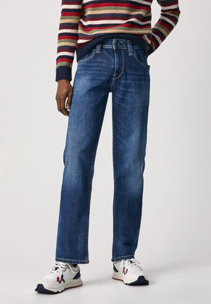 Jeans Straight Leg - blue denim