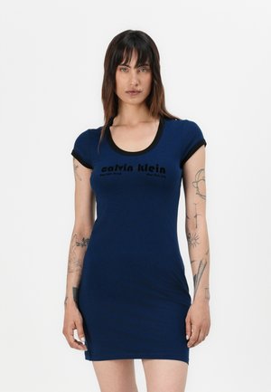 Jersey dress - pageant blue