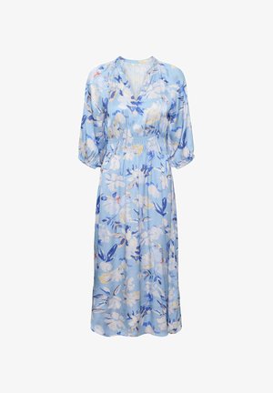 Part Two, BORAPW - Maxikjoler - blue watercolor flower print