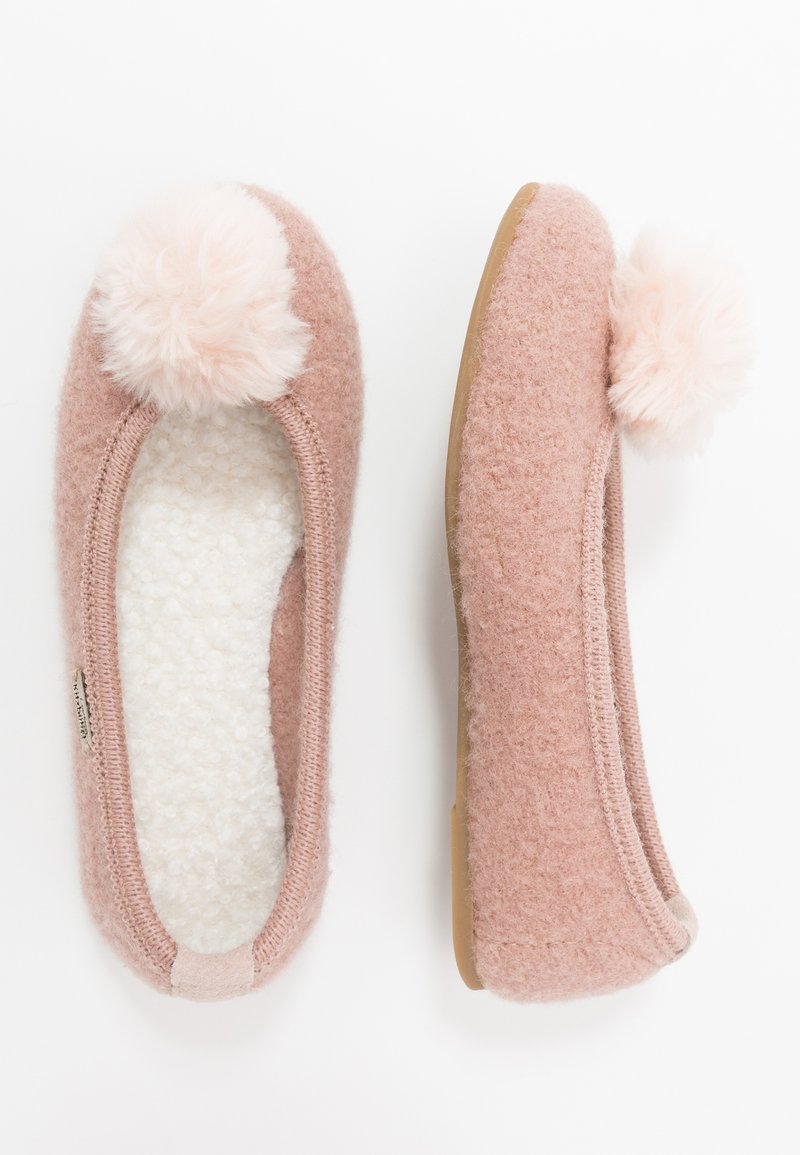 Living Kitzbühel MIT PLÜSCHBOMMEL - Ballerine - woodrose