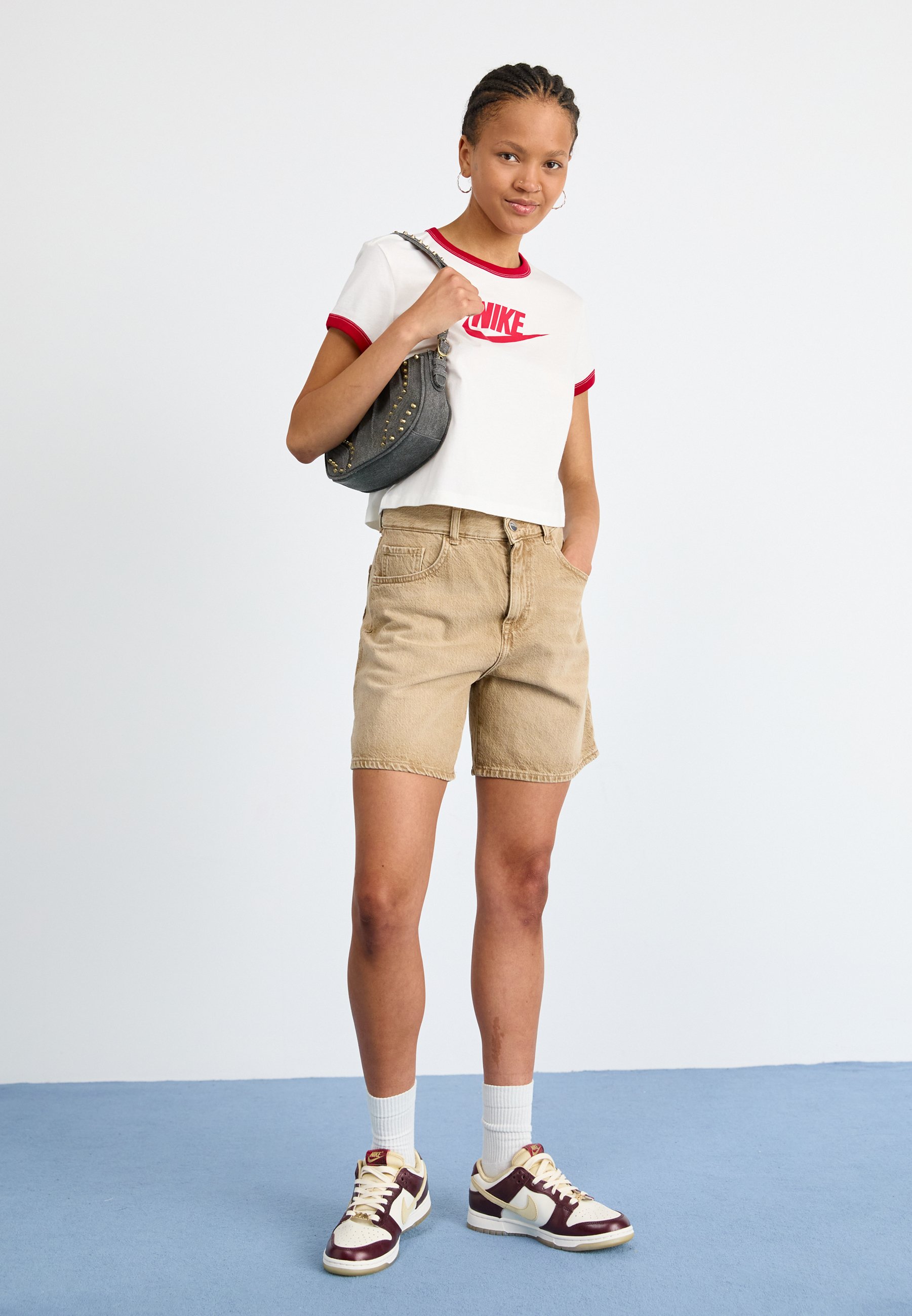 nike dunk lows with shorts