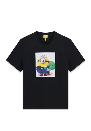Guess, GJ X MINIONS BEDRUCKTES T-SHIRT - T-shirt con stampa - schwarz