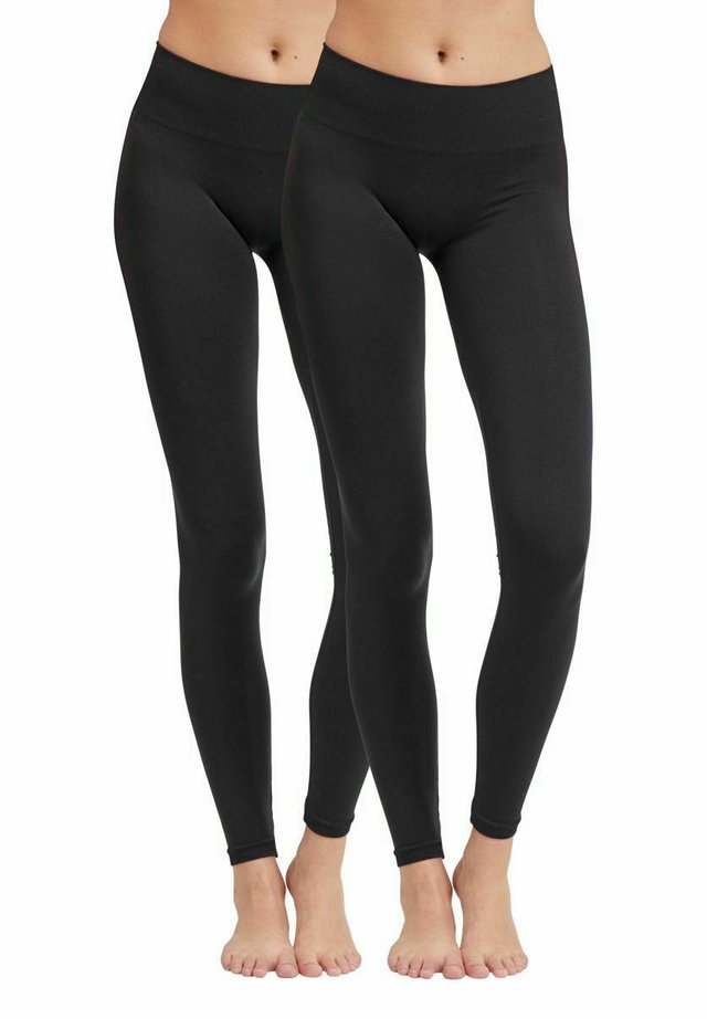 2PACK - Legging - black