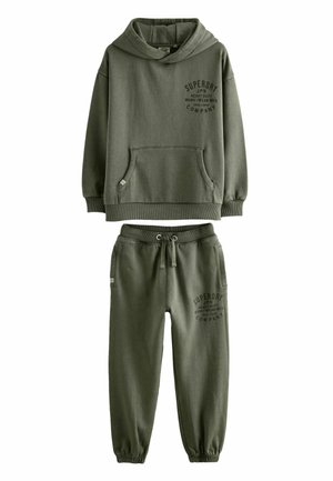 Superdry SET - Survêtement - khaki green