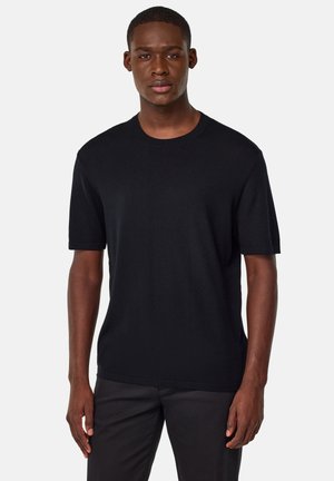 Boggi Milano Jednoduché tričko - black