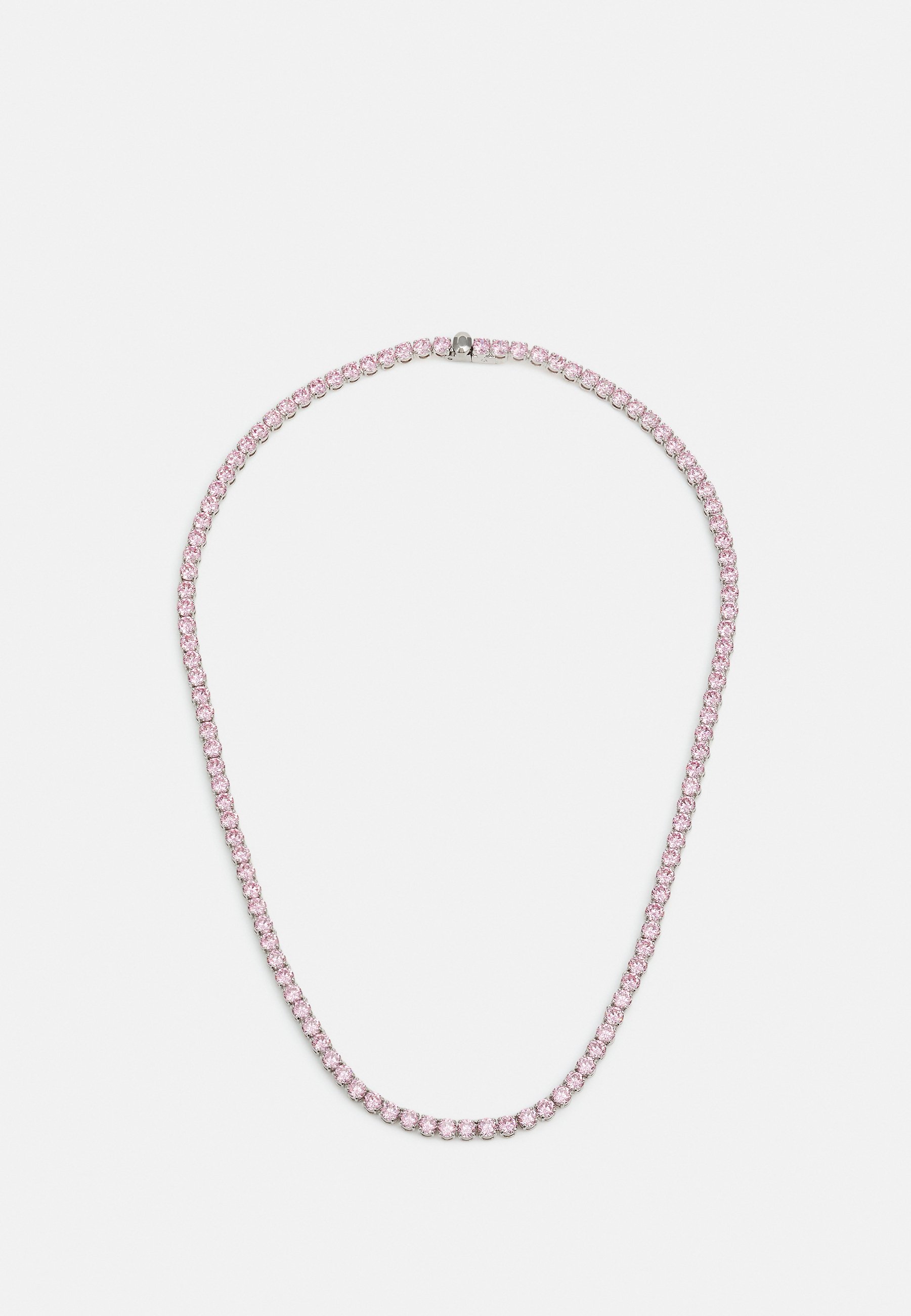 SWAROVSKI　Matrix Tennis　Pink　Necklace　M Swarovski Pink Crystal Matrix Tennis Necklace – Day's Jewelers