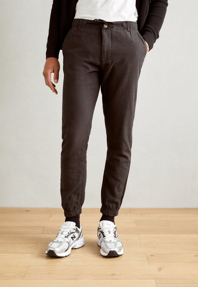 INDICODE JEANS Nadrágok - black