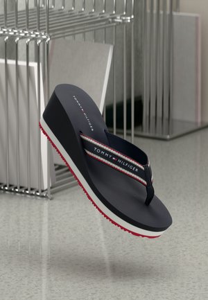 T-bar sandals - blau