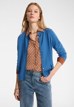 CON BOTTONI - Gilet - bluette