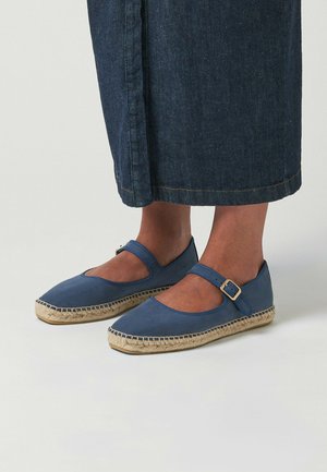 ANTIBES - Ballerina's met enkelbandjes - blue vegan