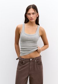 PULL&BEAR Top - grey