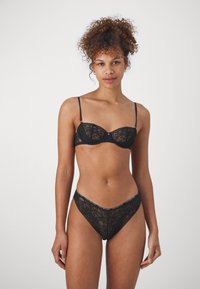 Tommy Hilfiger PREMIUM - Liemenėlė su lankeliais - black