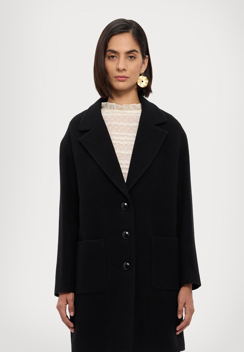 STUDIO ID MAGGIE COAT - Klasični plašč - black