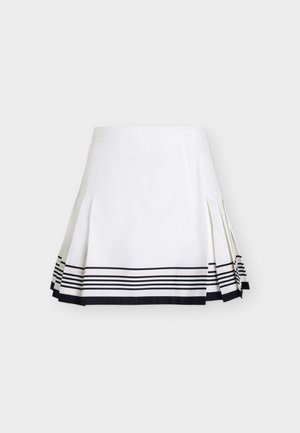 Lacoste, Pleated skirt - farine/marine sombre/mansia