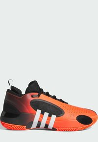 adidas Performance D.O.N. ISSUE 5 - Basketbalschoenen - solar red   cloud white   core black