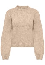 JDY - Jdygaby L/S O-Neck Cardigan Knt - 4926906 Sepia Tint