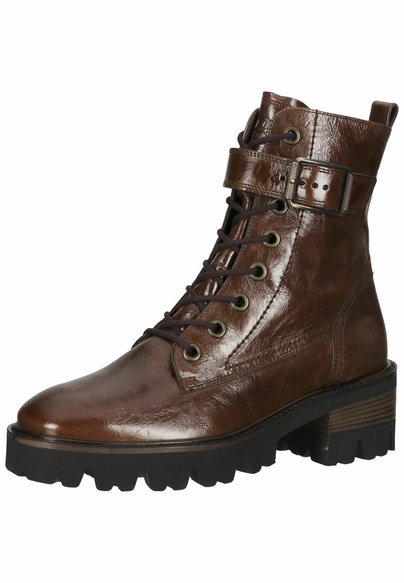 Damen Ankle Boots | Paul Green Cowboy-/Bikerstiefelette braun - BM30050 Damen Ankle Boots | Paul Green Cowboy-/Bikerstiefelette braun - BM30050