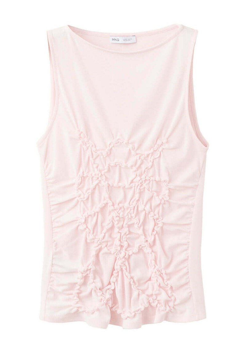 Mango ADULT - Top - pink/donkerroze - Zalando.be