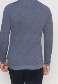 Tommy Hilfiger Stickad tröja - mottled blue