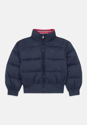 REVERSIBLE STRIPE PUFFER UNISEX - Winterjacke - dark night navy