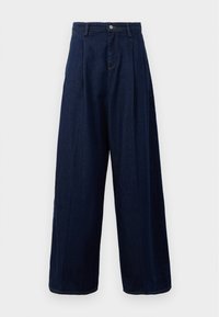 PLEATED WIDE TROUSER - Wide leg - franklin