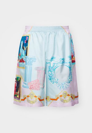 Versace GALLERY - Šortky - blue/pastel pink/multicolor
