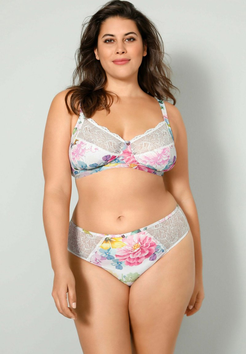 Ulla Popken Soutien-gorge à balconnet - white