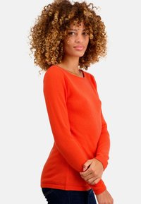 Mahogany TENNESSY-FIRST - Strickpullover - satsuma