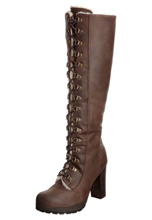 High Heel Stiefel - brown