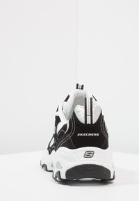 Skechers Sport DLITES - Baskets basses - black/white