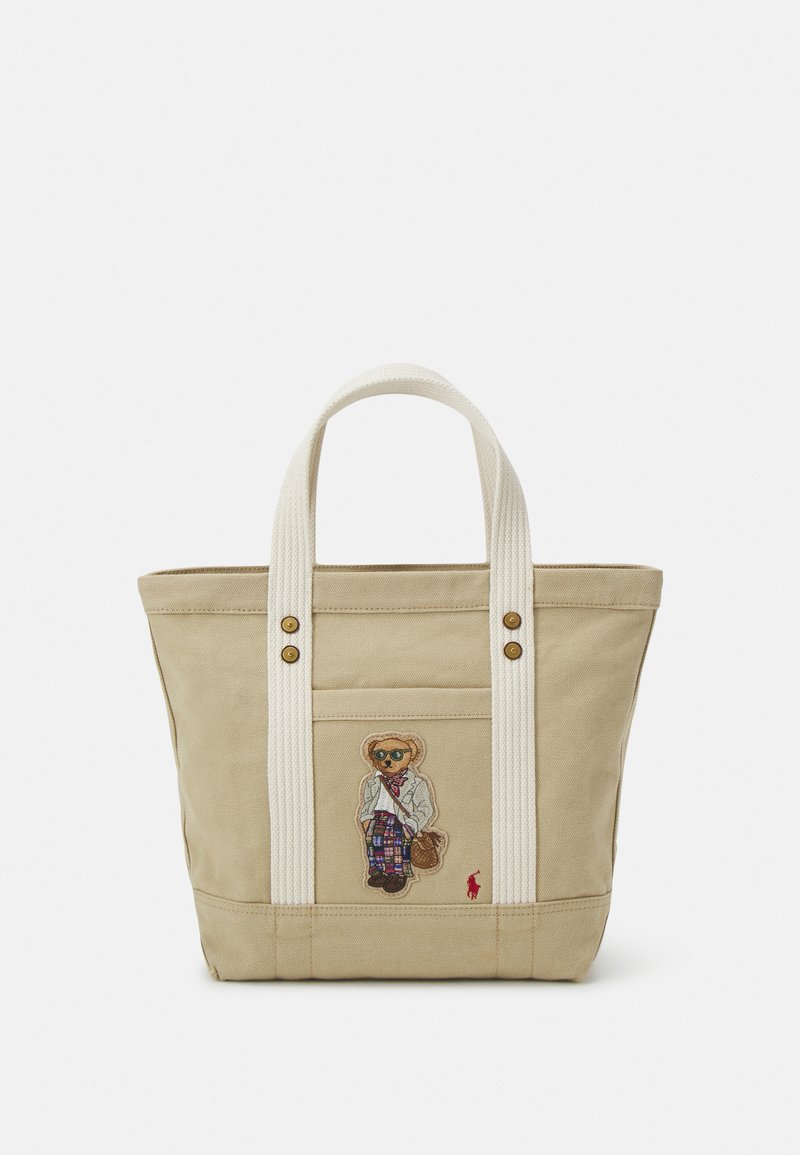 Polo Ralph Lauren SMALL TOTE SMALL Handbag dune tan/sand Zalando
