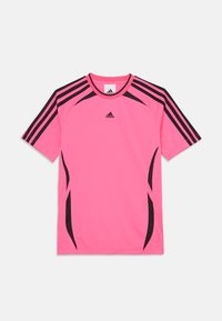 adidas Originals TEAMGEIST TEE UNISEX - T-shirts med print - lucid pink/black