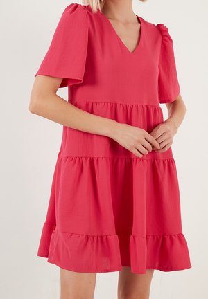 Robe de jour - neon pink