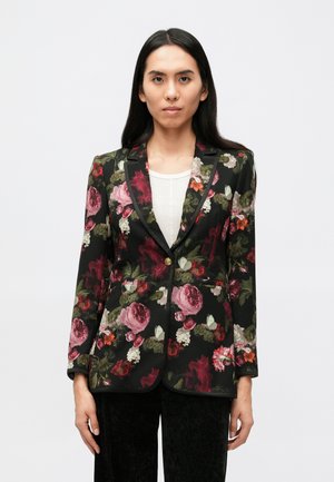 BREANN LONG FIT  - Blézer - black/multi-coloured