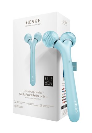 SONIC FACIAL ROLLER | 4 IN 1 - Huidverzorgingstool - turquoise