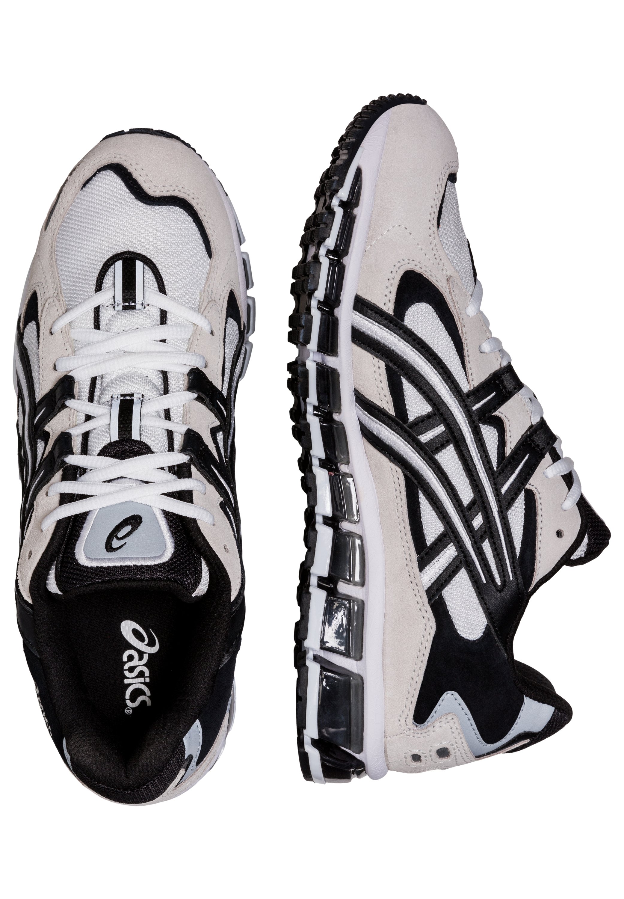 ASICS GEL-KAYANO 5 360 - Baskets basses - white/black/blanc - ZALANDO.FR