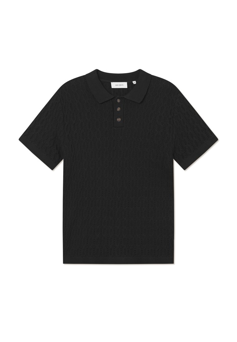 Les Deux Poloshirt zwart