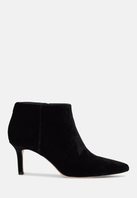 LIZIE VELVET BOOTIE - Stivaletti - black