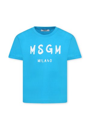 MANICA CORTA - T-shirt con stampa - light blue