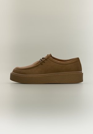 ONLY SHOES by Zalando ONLLENNON - Snøresko - brown
