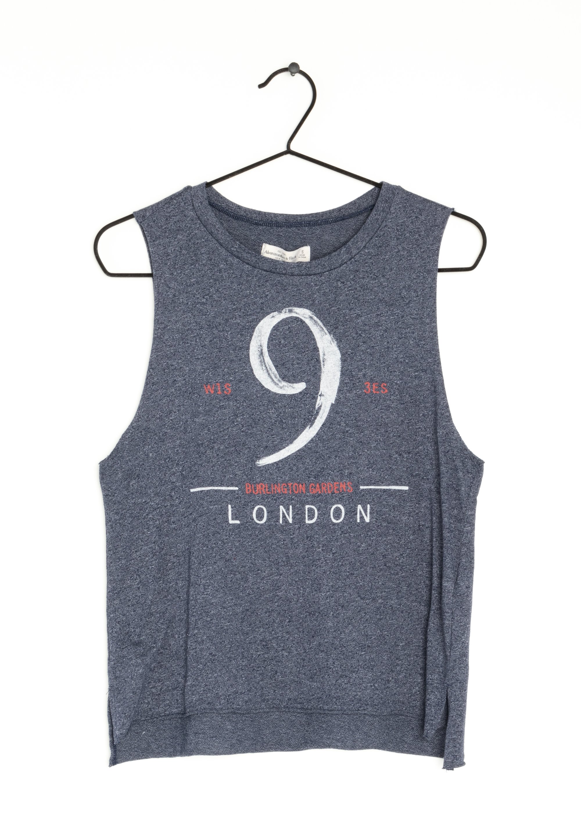 Abercrombie Fitch Top blue/blå (Pre-owned)