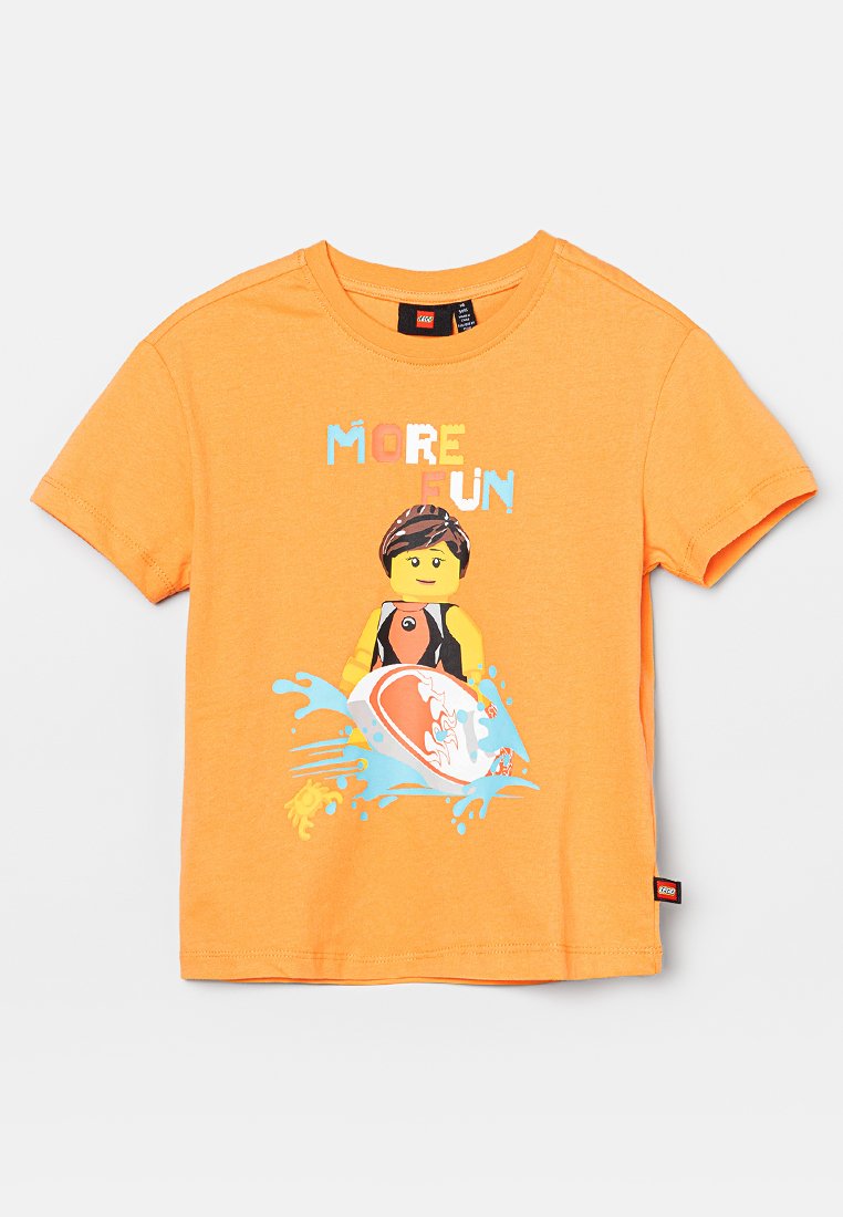 LEGO® kidswear T-shirt print oranje