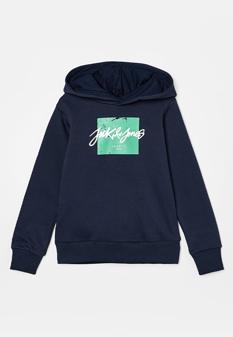 Jack & Jones Junior Hoodie donkerblauw Jack & Jones Junior Hoodie donkerblauw