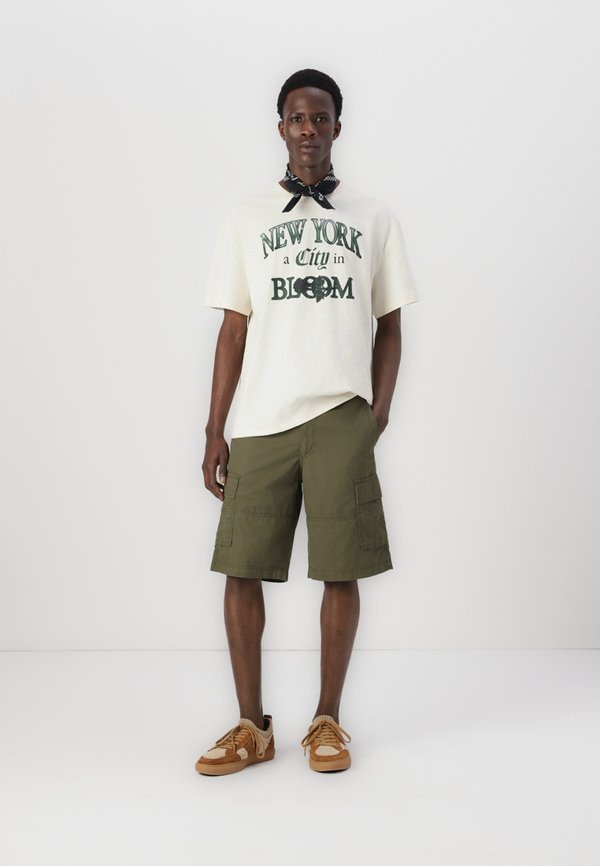 ONSHEAT PRINT TEE - Print T-shirt - egret2