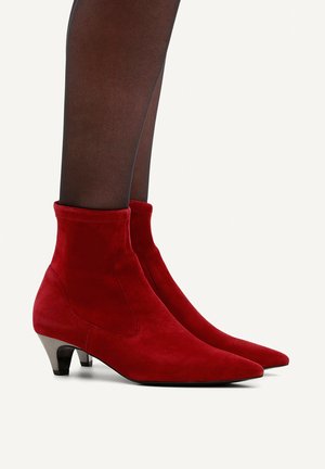 Ankle Boot - rot