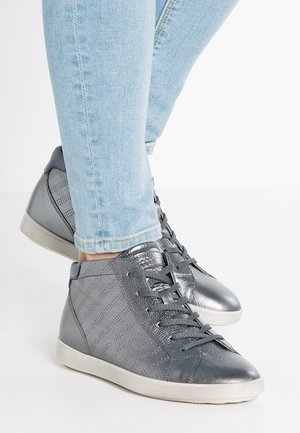 Sneakers hoog - silver-coloured